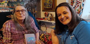 Care home author raises vital funds for charity