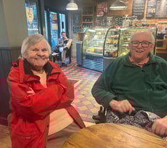 Care home residents encouraged to pop out for coffee