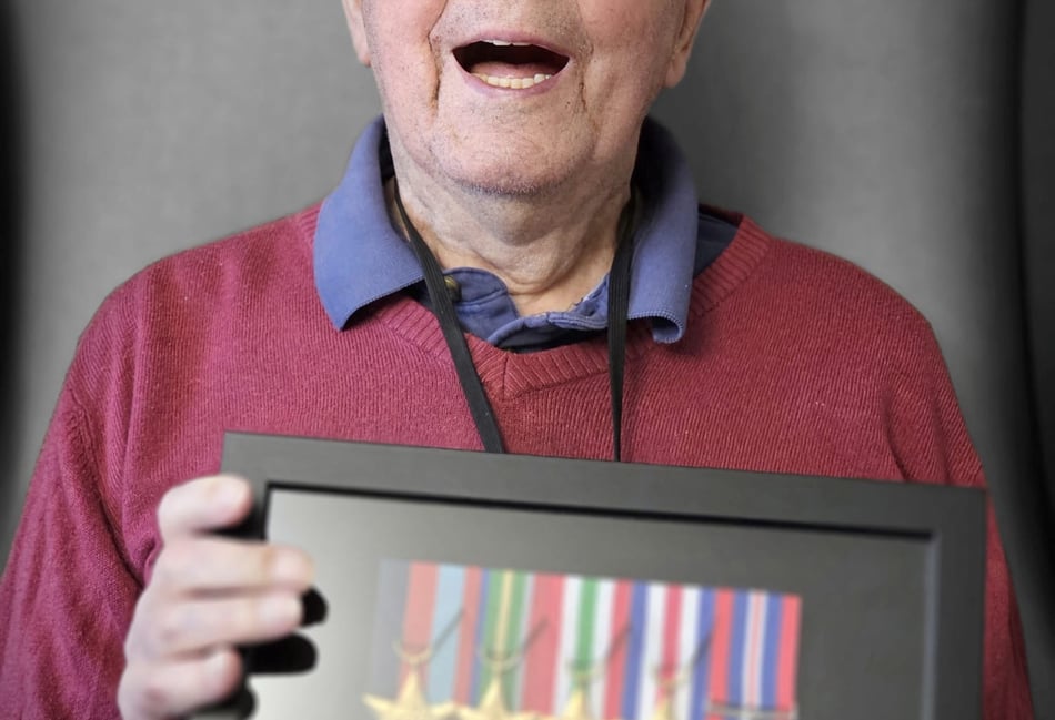 “One of the best days of my life” as RN veteran receives war medals