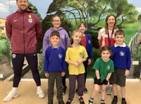 Medal winning Paralympians inspire pupils at Farmborough school