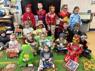 Books and reading celebrated at St Benedict's on World Book Day