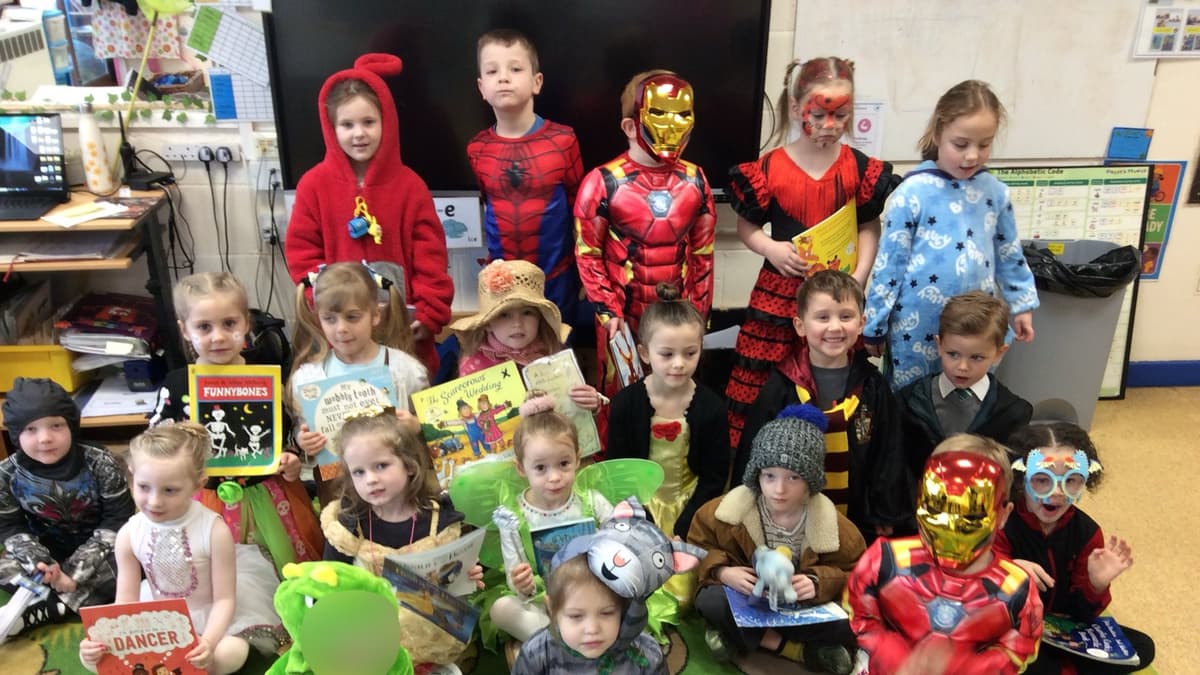 Books and reading celebrated at St Benedict's on World Book Day