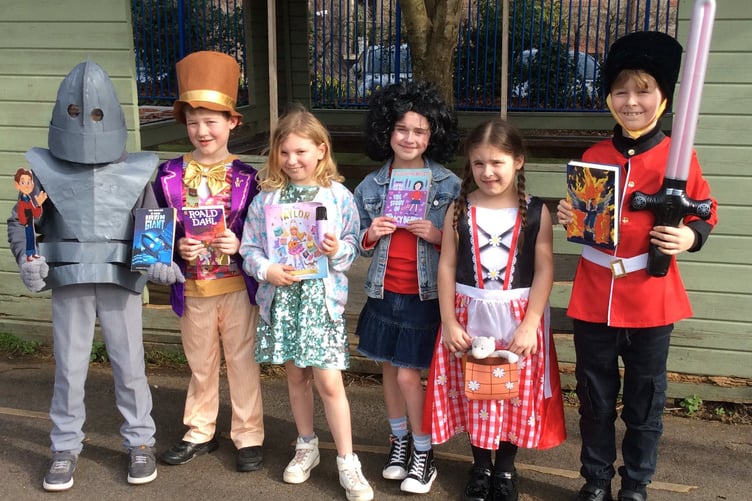 Some fabulous costumes as pupils from St Benedict's enjoy celebrating their favourite stories.