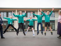 Energy efficient expansion doubles school's capacity