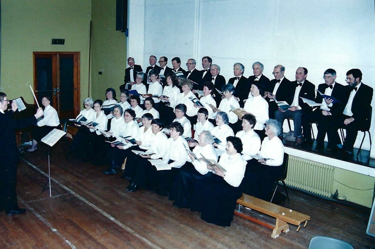 Chew Valley Choral Society will be celebrating its 50th Anniversary this year, starting with a concert of words and music celebrating the history of the Chew Valley and surrounding areas. This picture of the choir in its very early days does not have a date as yet - can any of our readers help?