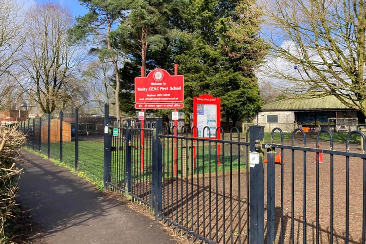 Trinity First School, in Frome, is to see a new classroom built.