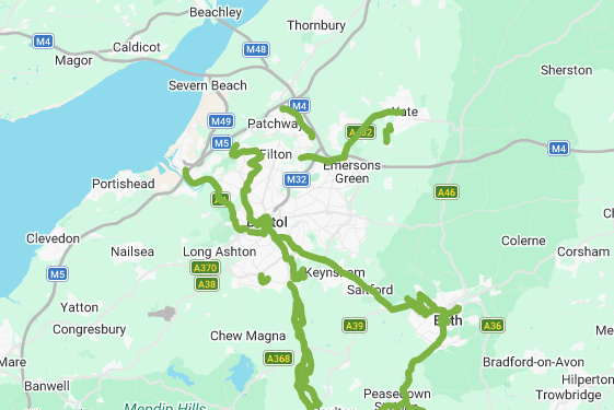 The works will deliver more than 47 miles of new and improved cycle routes, as well as pedestrian paths and new school streets.