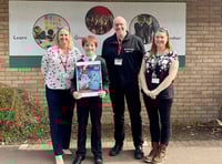 Teenager Rufus designs Chew 10K artwork