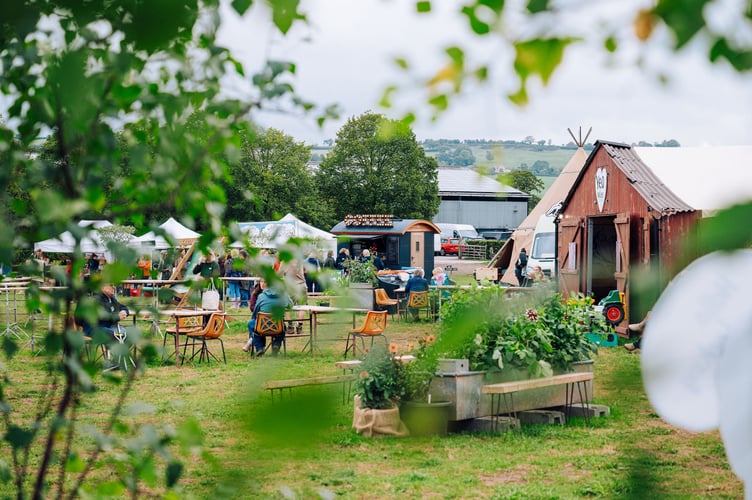 The festival is set in the heart of the Yeo Valley Organic Garden which reopens on April 9.
