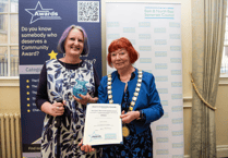Chew Valley volunteer celebrated with B&NES community award