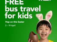 Kids go free this Easter on West buses