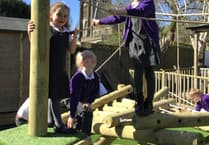Major milestone at Radstock school as new play equipment unveiled