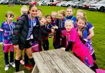 Timsbury Athletic Girls in Spring Cup triumph