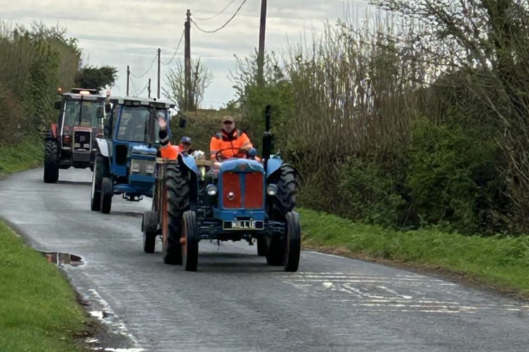 The tractor run start at Lower Coleford on April 11 at 10am raising funds for Luckington Carnival Club.