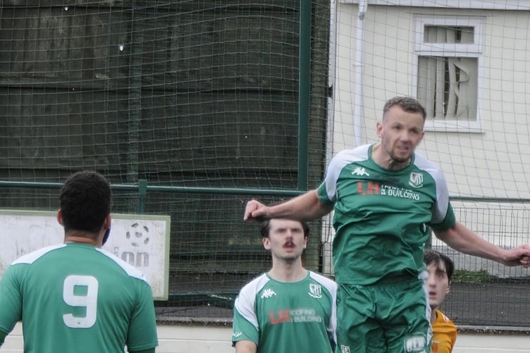 Calean Simpson - netted the all-important winner