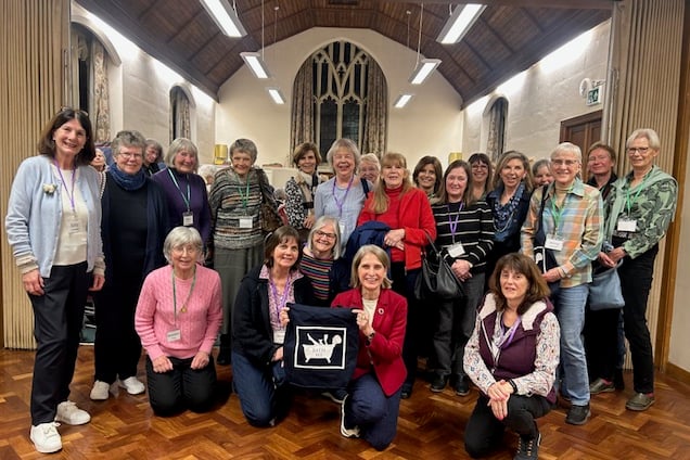 Members of Bath Women's Institute invited Bath MP Wera Hobhouse to speak at their weekly meeting at St Mary's.