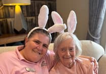 Buns and bunnies bring Easter cheer to Wells care home