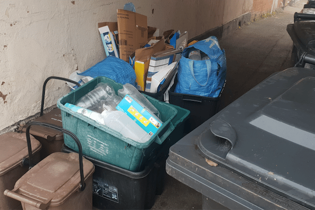 Sunday catch-up for missed bin collections