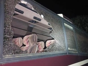 Teens arrested in coach depot vandalism case
