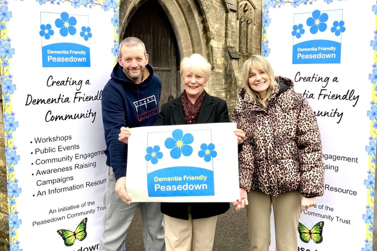Cllr Gavin Heathcote and Cllr Karen Walker open registrations for this year’s main sponsor Bluebird Care's Becky Streeter.