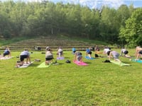 Park Yoga returns to Midsomer Norton this May