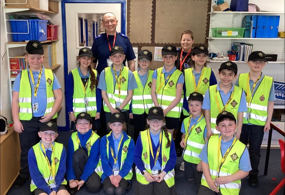 Pupils spend term as Mini Police Officers