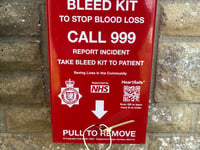 Police warn West Hill blood kit may be relocated after vandalism