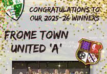 Frome United A win Morland Cup after beating Tunley Reserves