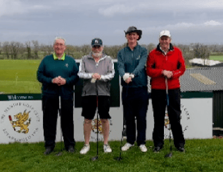 New Seniors captain Paul Godwin (second from right) at his Drive-In.
