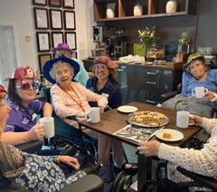 Saltford care home host raise funds with Mad Hatters Tea Party