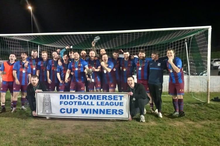 Meadow Rangers celebrate winning the Clark Cup