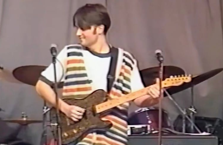 Tom Barter, a keen guitarist, often joined his father’s band Rockola on stage at gigs.