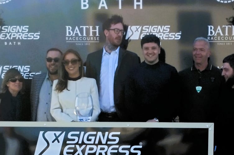 The King family at the Easter Sunday Raceday at Bath 