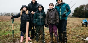 Living artwork raises £100,000 helping establish woodland 