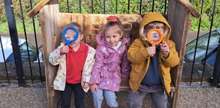 Springtime garden makeover for preschool