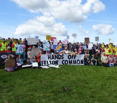 Activists warn of Bristol Airport 'land grab' of Felton Common 