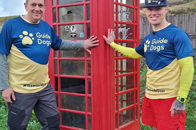 Paulton guide dog owner completes SAS Welsh mountain challenge