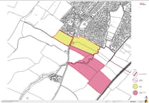 Outline planning application for development of Midsomer Norton greenfield site