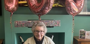 Globetrotting care home resident celebrates 105th birthday 