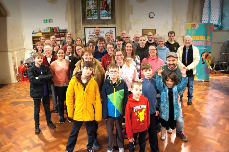 Soul Food, a Peasedown St John church service to make church more appealing celebrating its 20th anniversary.