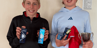 Wells club's 'one & two' at county golf championships 
