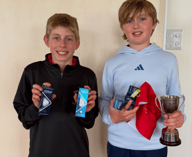 Wells club's 'one & two' at county golf championships 