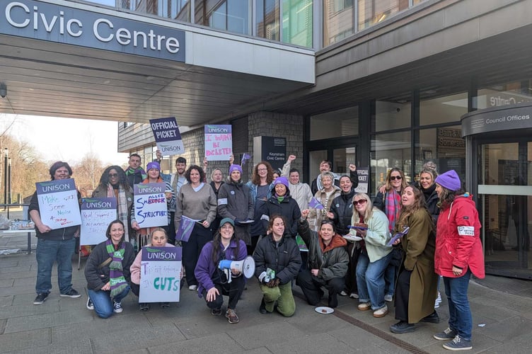 Strike action by social workers will be over three days in May following a day of strike action in March.