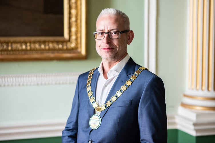 Timsbury councillor Shaun Stephenson-McGall succeeds Cllr Liz Hardman as Council Chair at B&NES council.