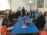Pupils celebrate first anniversary of pupil led community café