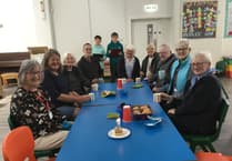 Pupils celebrate first anniversary of pupil led community café