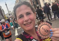 Somer AC runner pounds the streets of London in marathon challenge
