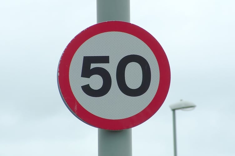 New speed limits are now in place on the Frome bypass and on the approach from the A362.