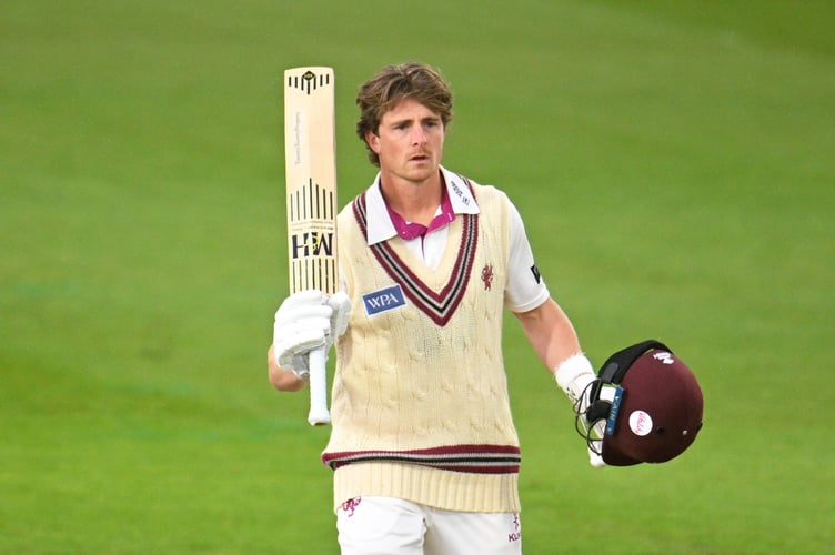 Tom Abell who scored his third century of the season
