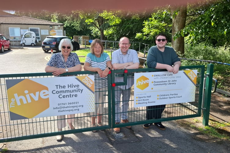 Volunteers at The Hive in Peasedown have been nominated for a Warm Welcome Award.